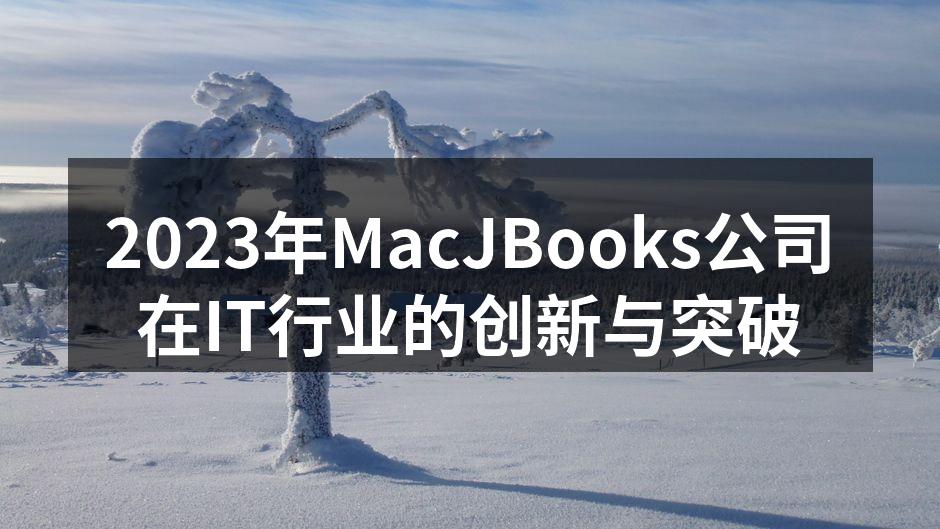 2023年MacJBooks公司在IT行